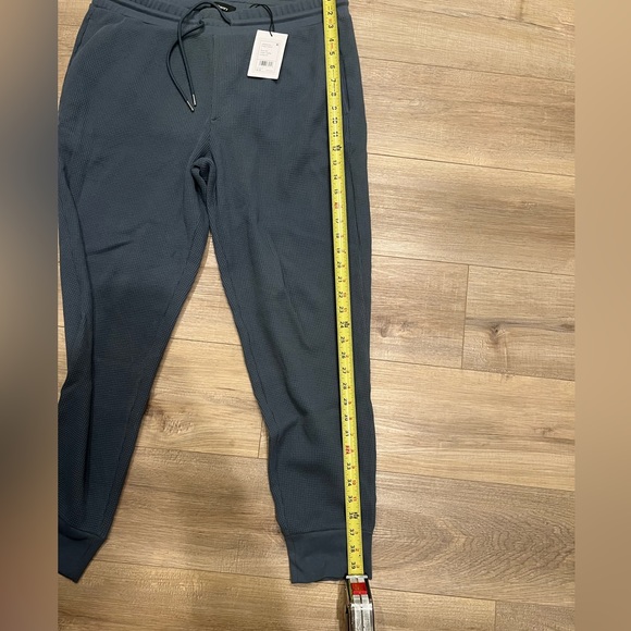 🥳HP NWT Men’s Theory Essential Sweatpant in Waffle Knit Cotton - Picture 12 of 12